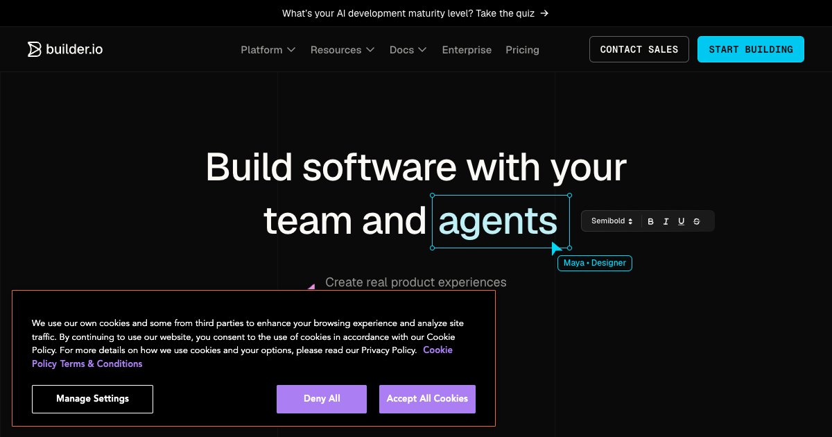 Builder.io: AI-Powered Visual Development & Headless CMS | AI Dude