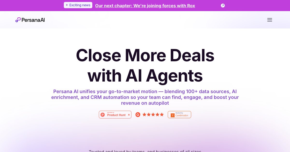 Persana AI: AI Sales Agents for Automated Prospecting & Outreach | AI Dude